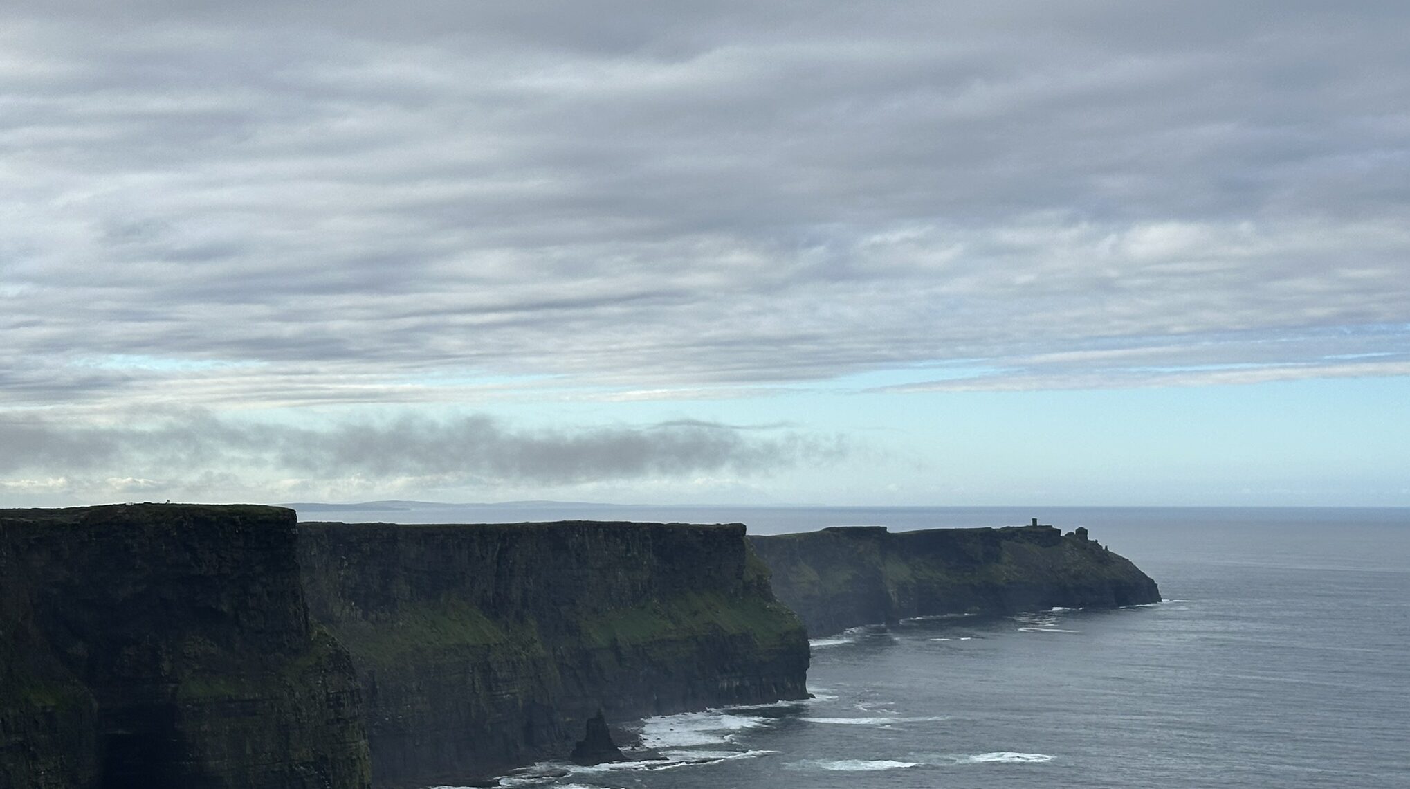 Pamela Swafford at the Cliffs of Moher, Ireland