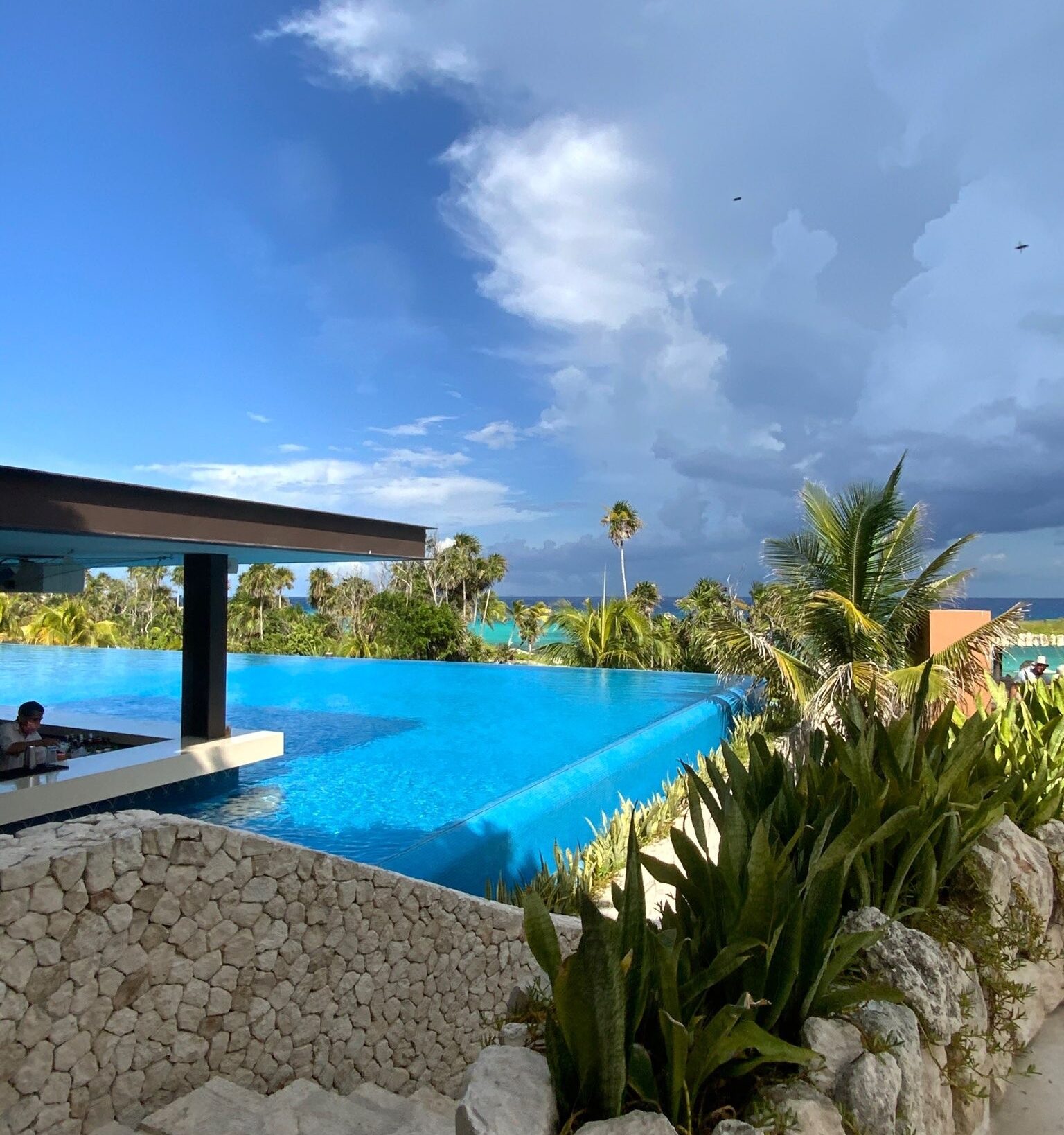 Cancun, Mexico all-inclusive resort swim out pool room