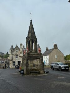 Falkland village Scotland, filmed as 1940s Inverness in Outlander