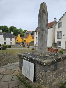Culross village Scotland, filmed as Cranesmuir in Outlander